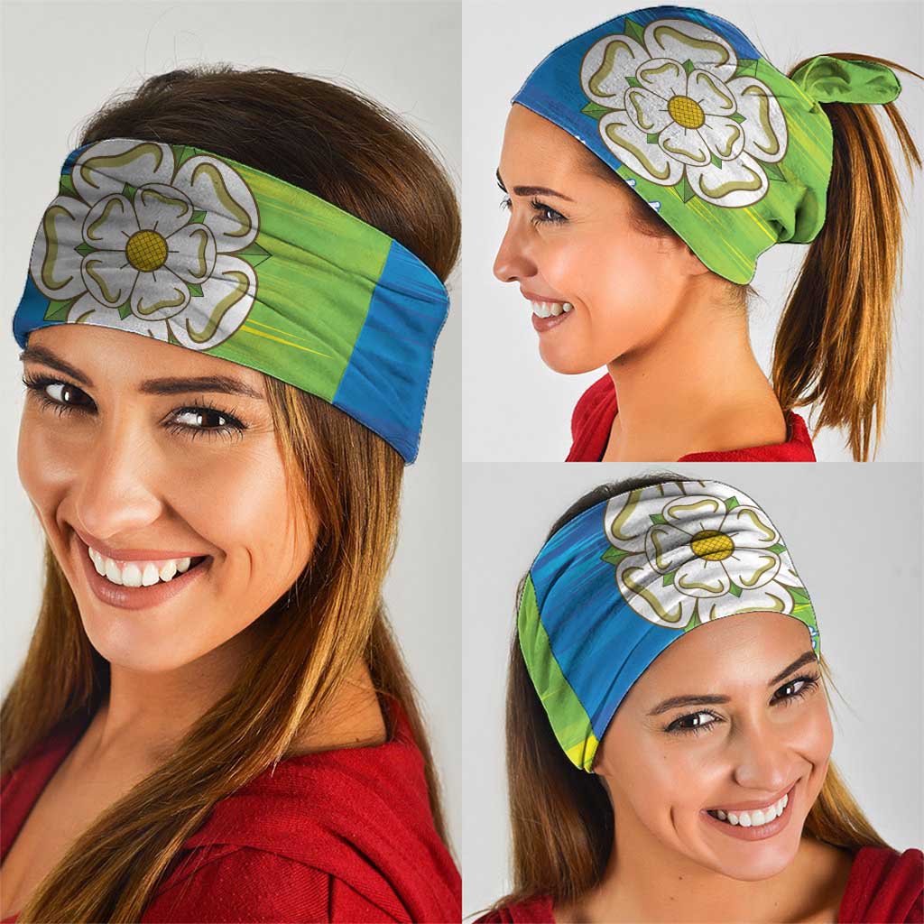 Yorkshire Heritage Personalized Neck Gaiter East Yorkshire White Rose LT9