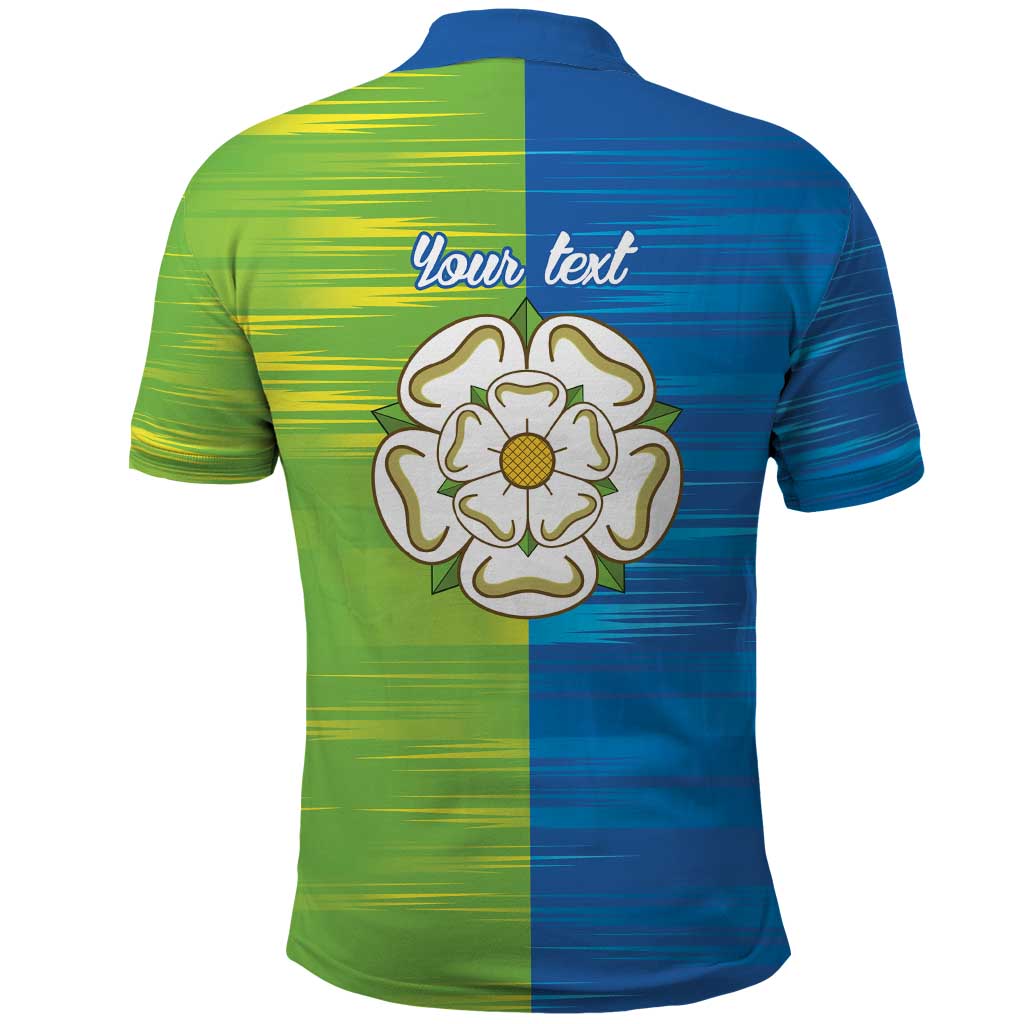 Yorkshire Heritage Personalized Polo Shirt East Yorkshire White Rose LT9