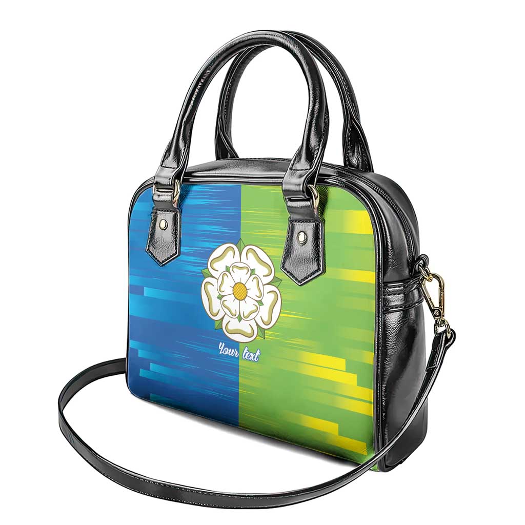 Yorkshire Heritage Personalized Shoulder Handbag East Yorkshire White Rose LT9