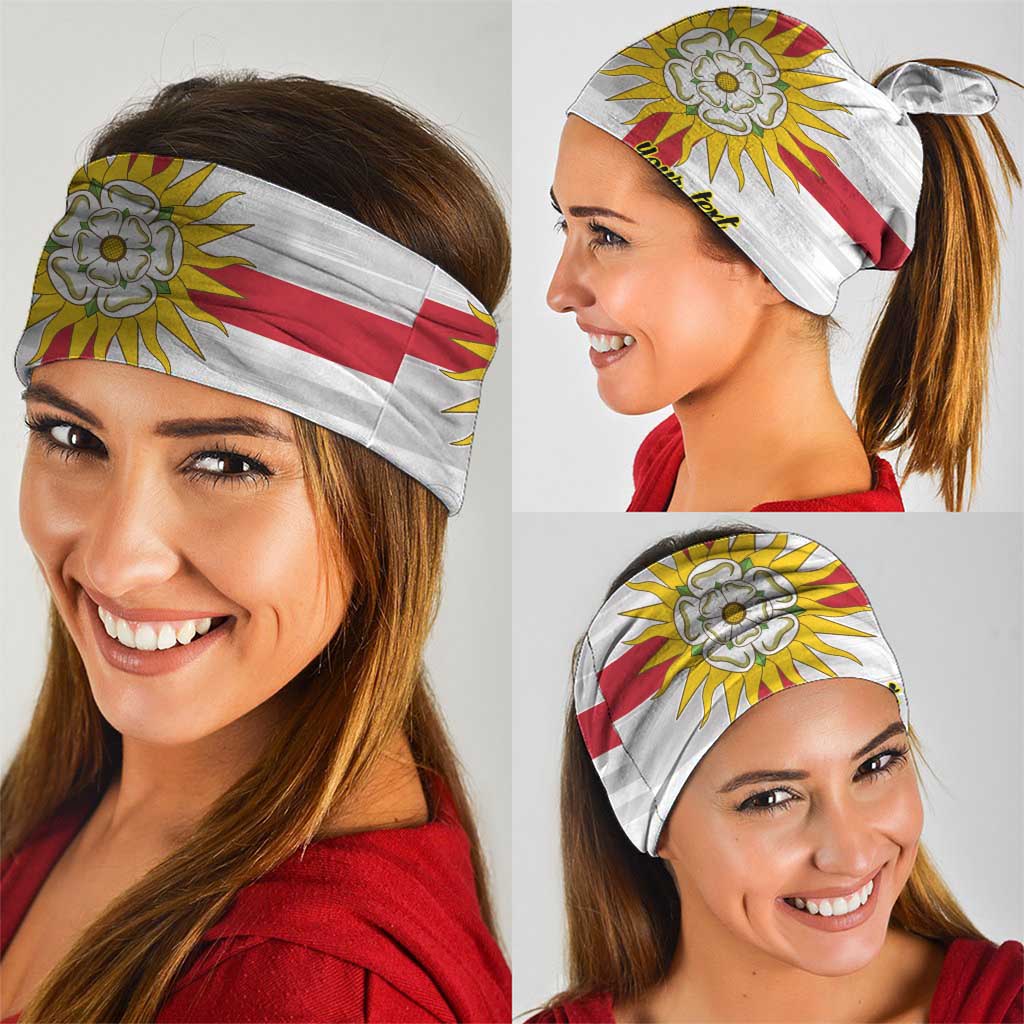Yorkshire Heritage Personalized Neck Gaiter West Yorkshire White Rose LT9