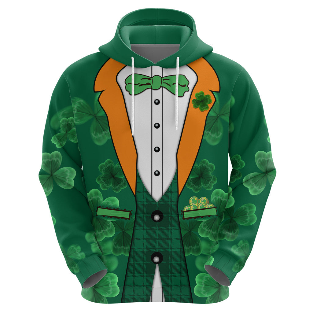 Happy St Patricks Day We Wear Green Suit Hoodie LT9