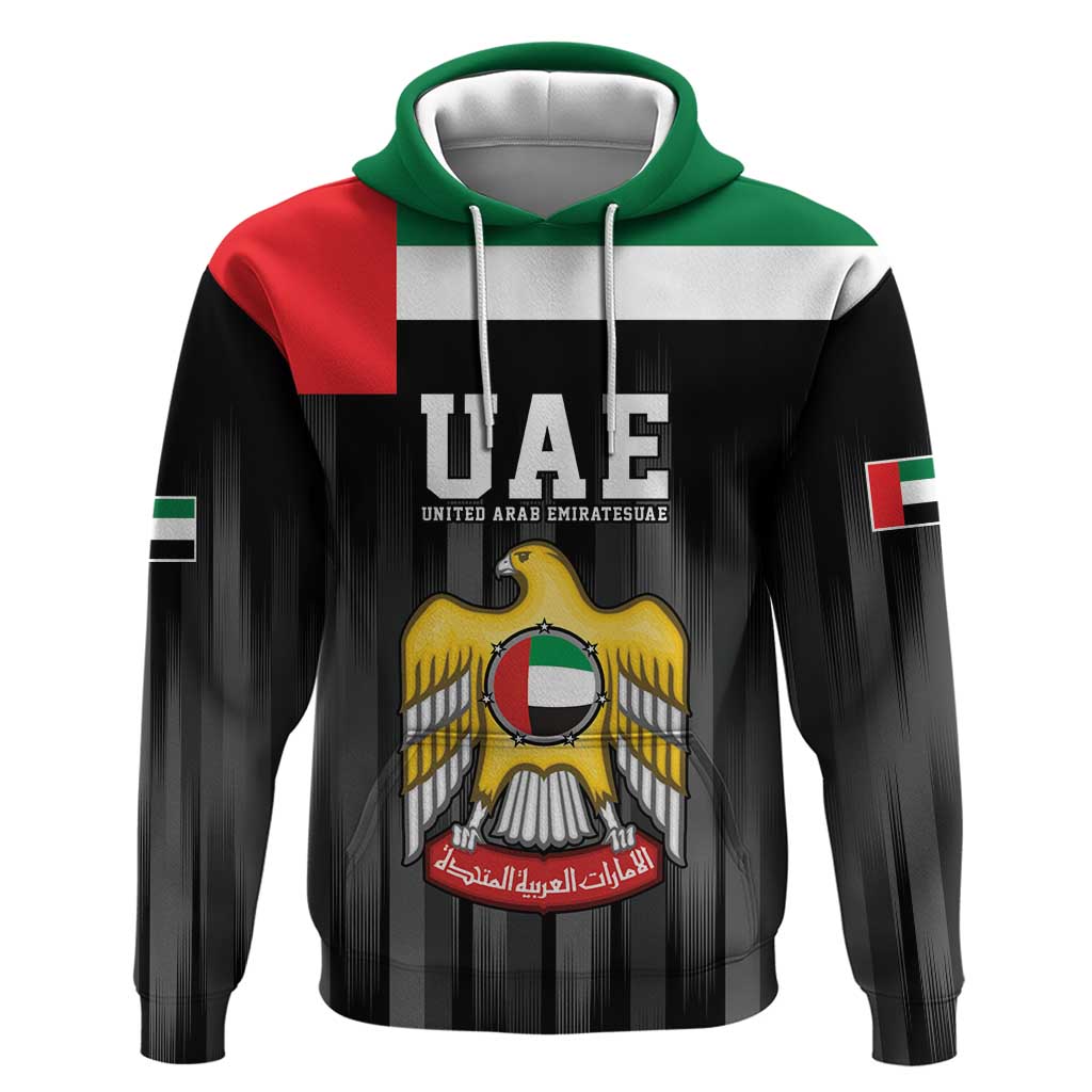 United Arab Emirates Hoodie UAE Emblem Hawk of Quraish LT9