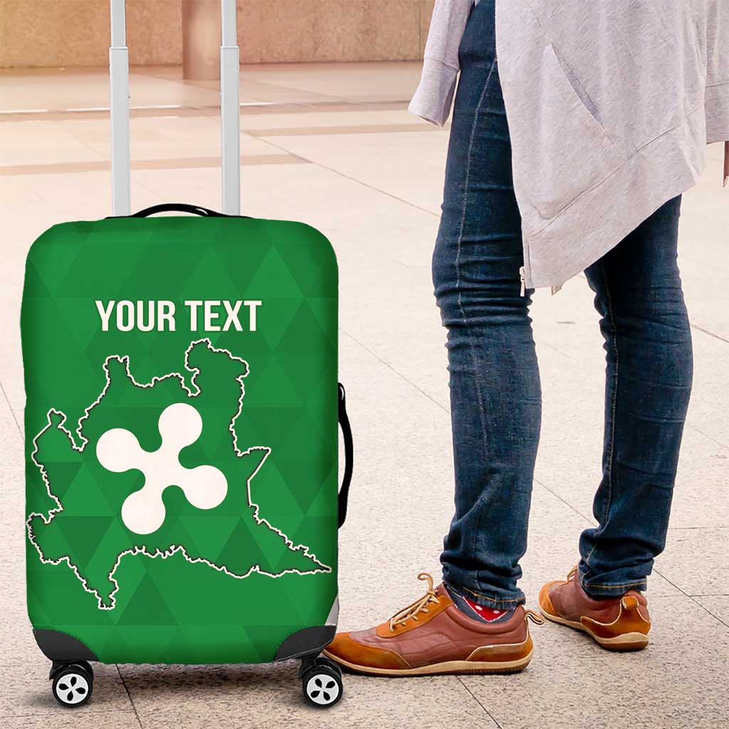 Personalized Italy Lombardy Luggage Cover Inspiration Flags Style LT9