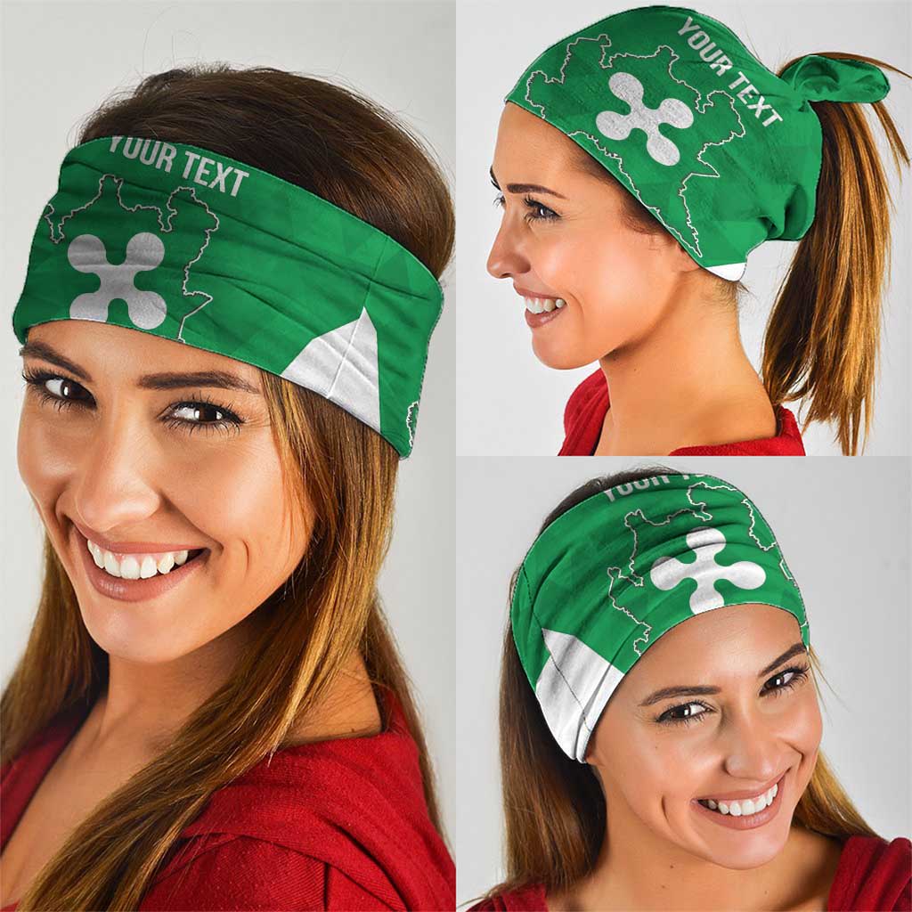 Personalized Italy Lombardy Neck Gaiter Inspiration Flags Style LT9