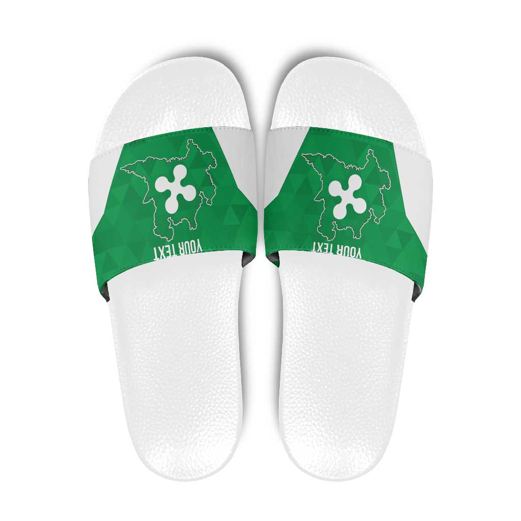 Personalized Italy Lombardy Slide Sandals Inspiration Flags Style LT9