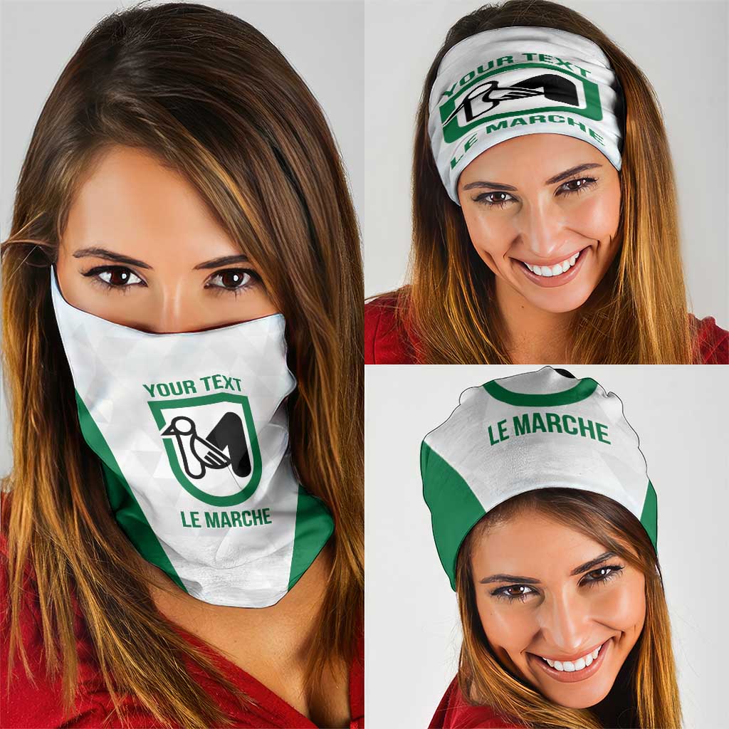 Personalized Italy Marche Neck Gaiter Inspiration Flags Style LT9