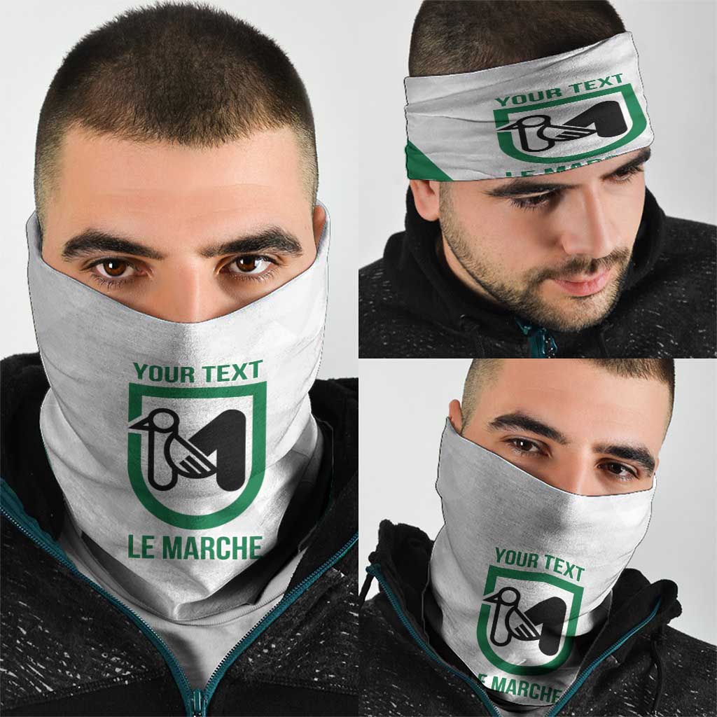 Personalized Italy Marche Neck Gaiter Inspiration Flags Style LT9