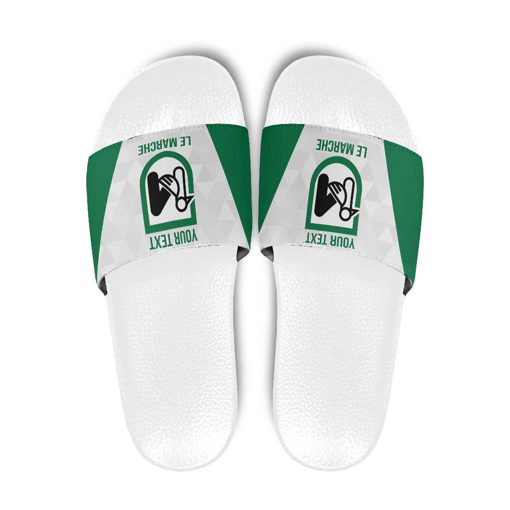Personalized Italy Marche Slide Sandals Inspiration Flags Style LT9
