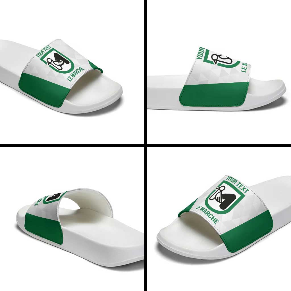 Personalized Italy Marche Slide Sandals Inspiration Flags Style LT9