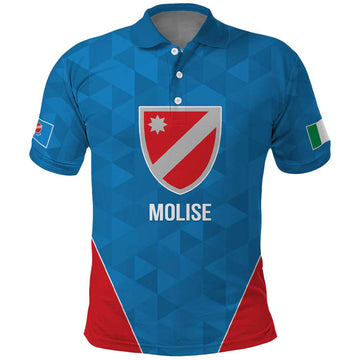 Personalized Italy Molise Polo Shirt Inspiration Flags Style LT9