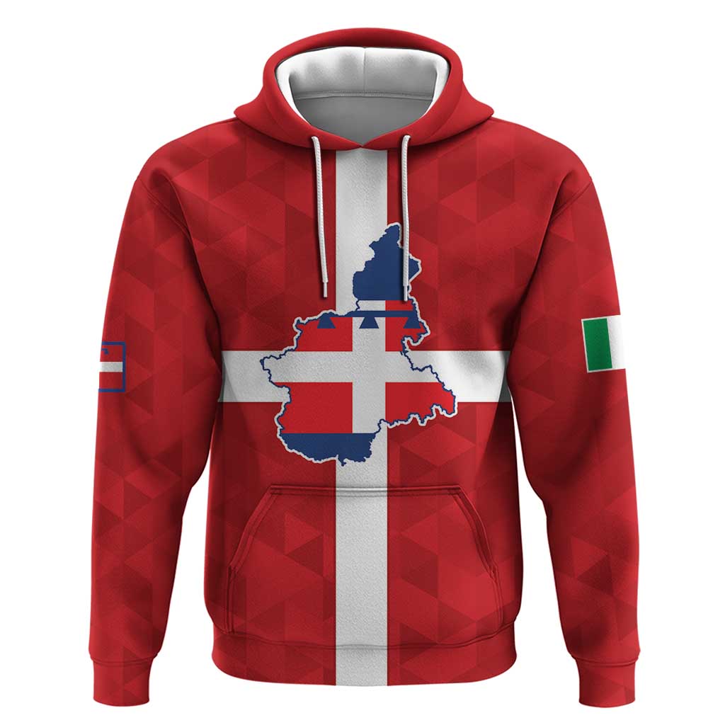 Personalized Italy Piedmont Hoodie Inspiration Flags Style LT9