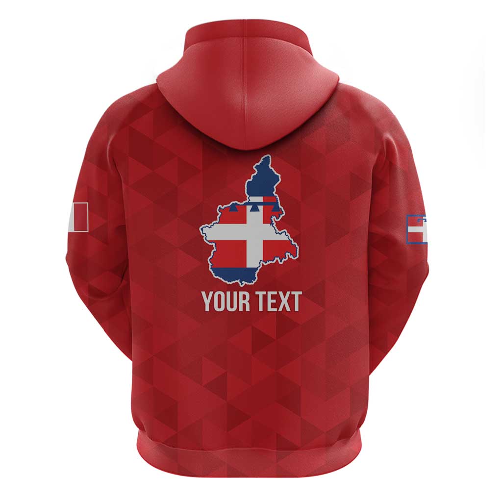 Personalized Italy Piedmont Hoodie Inspiration Flags Style LT9