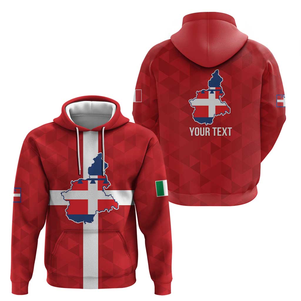 Personalized Italy Piedmont Hoodie Inspiration Flags Style LT9