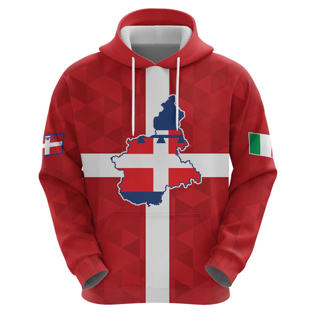 Personalized Italy Piedmont Hoodie Inspiration Flags Style LT9