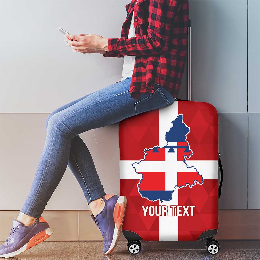 Personalized Italy Piedmont Luggage Cover Inspiration Flags Style LT9