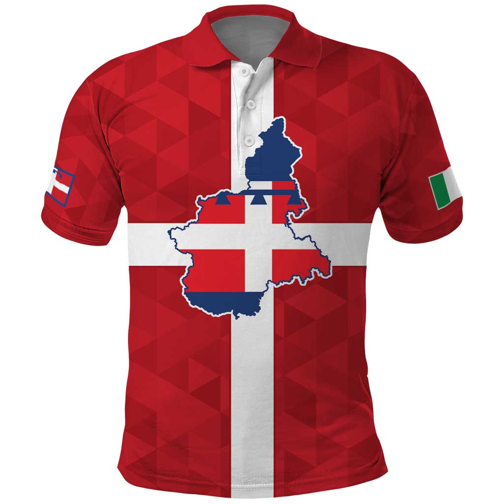 Personalized Italy Piedmont Polo Shirt Inspiration Flags Style LT9