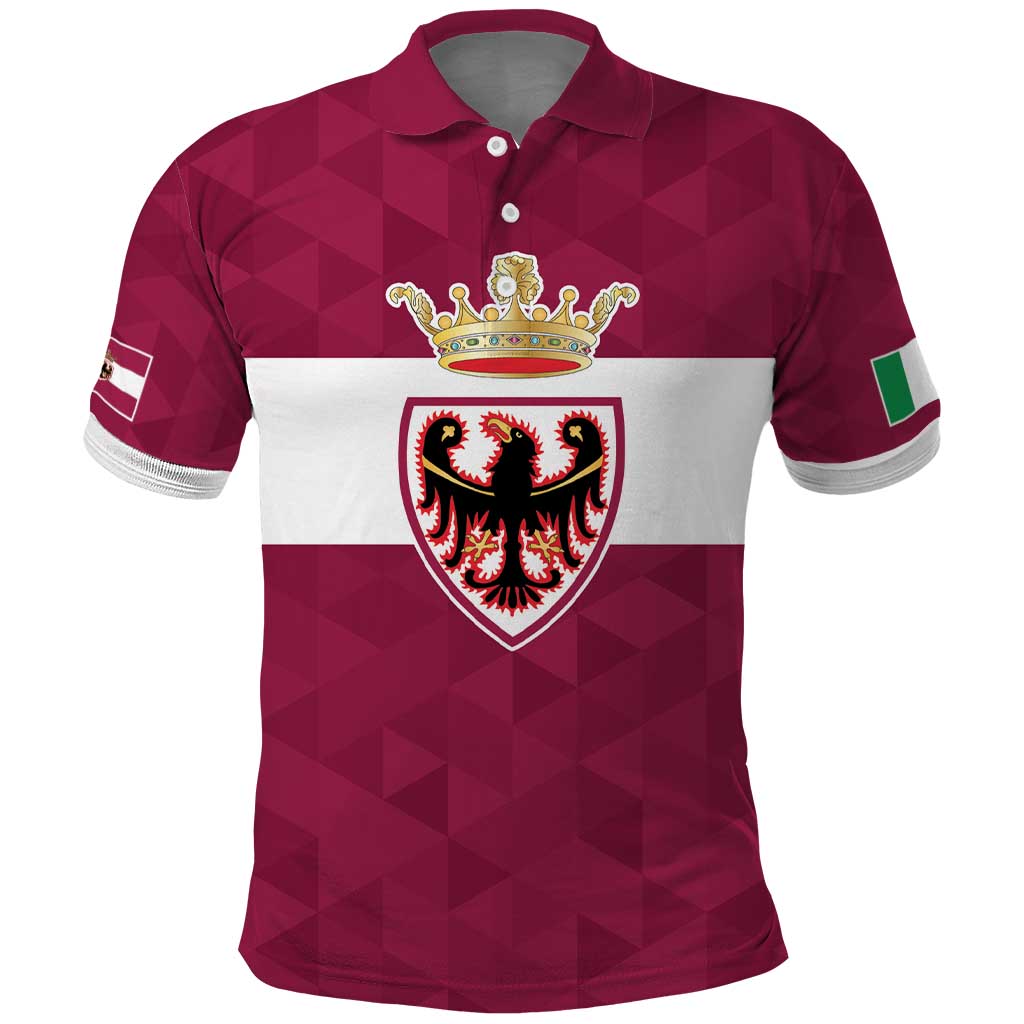 Personalized Italy Provincia Autonoma di Trento Polo Shirt Inspiration Flags Style LT9