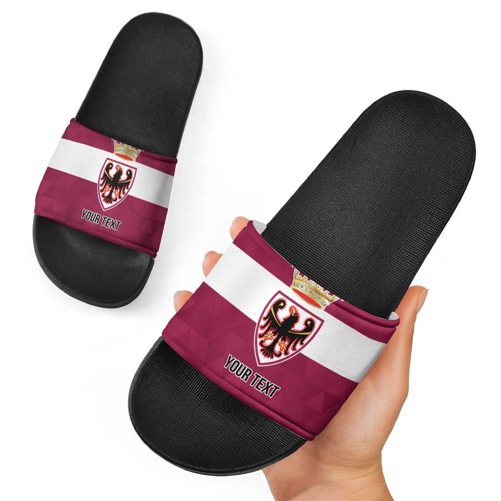 Personalized Italy Provincia Autonoma di Trento Slide Sandals Inspiration Flags Style LT9