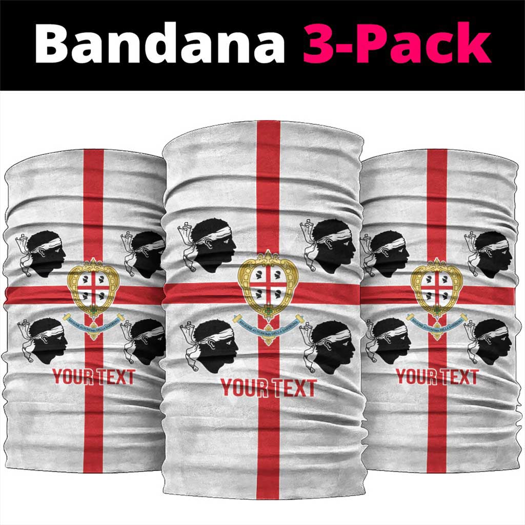 Personalized Italy Sardinia Neck Gaiter Inspiration Flags Style LT9