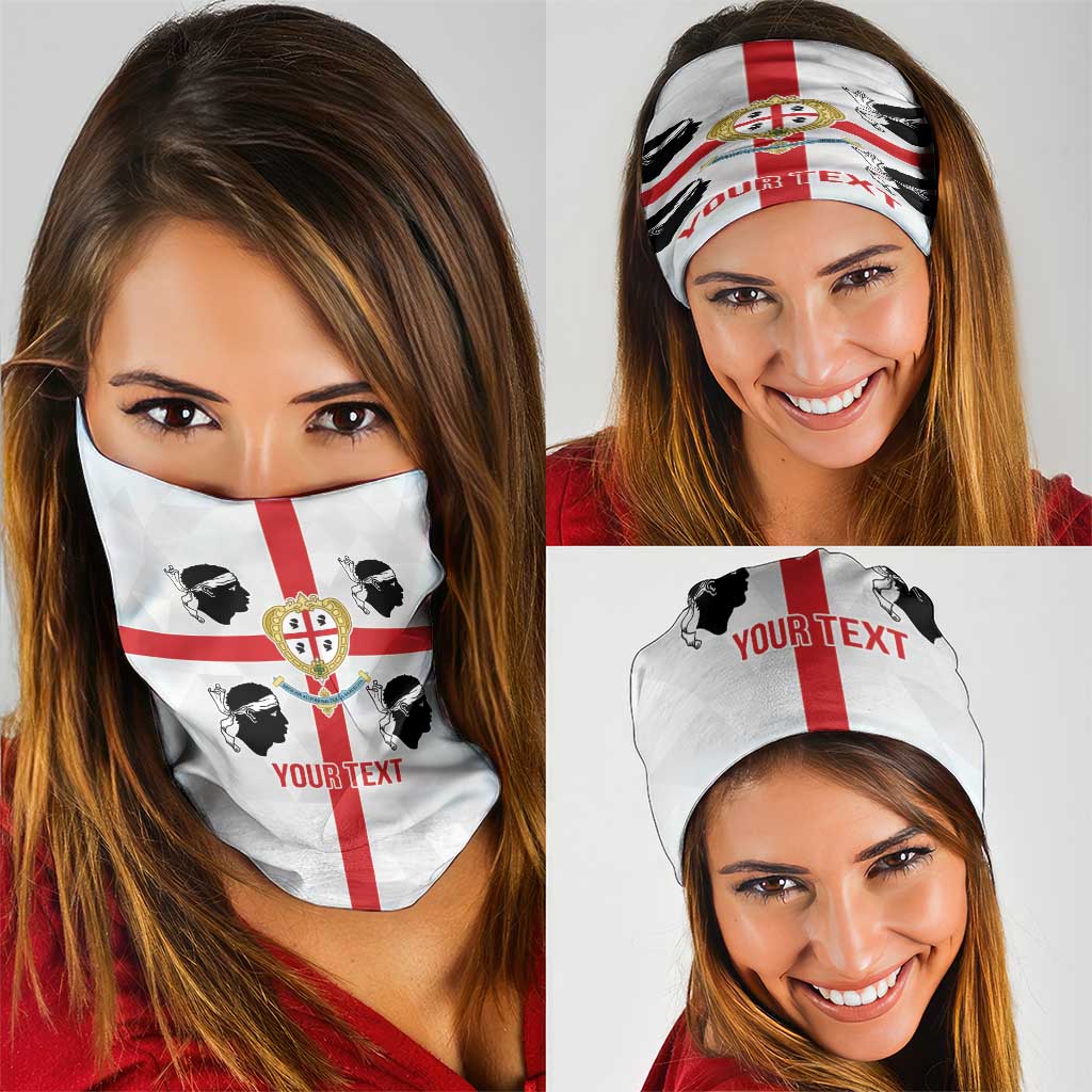 Personalized Italy Sardinia Neck Gaiter Inspiration Flags Style LT9