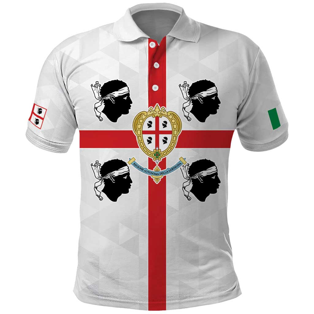Personalized Italy Sardinia Polo Shirt Inspiration Flags Style LT9