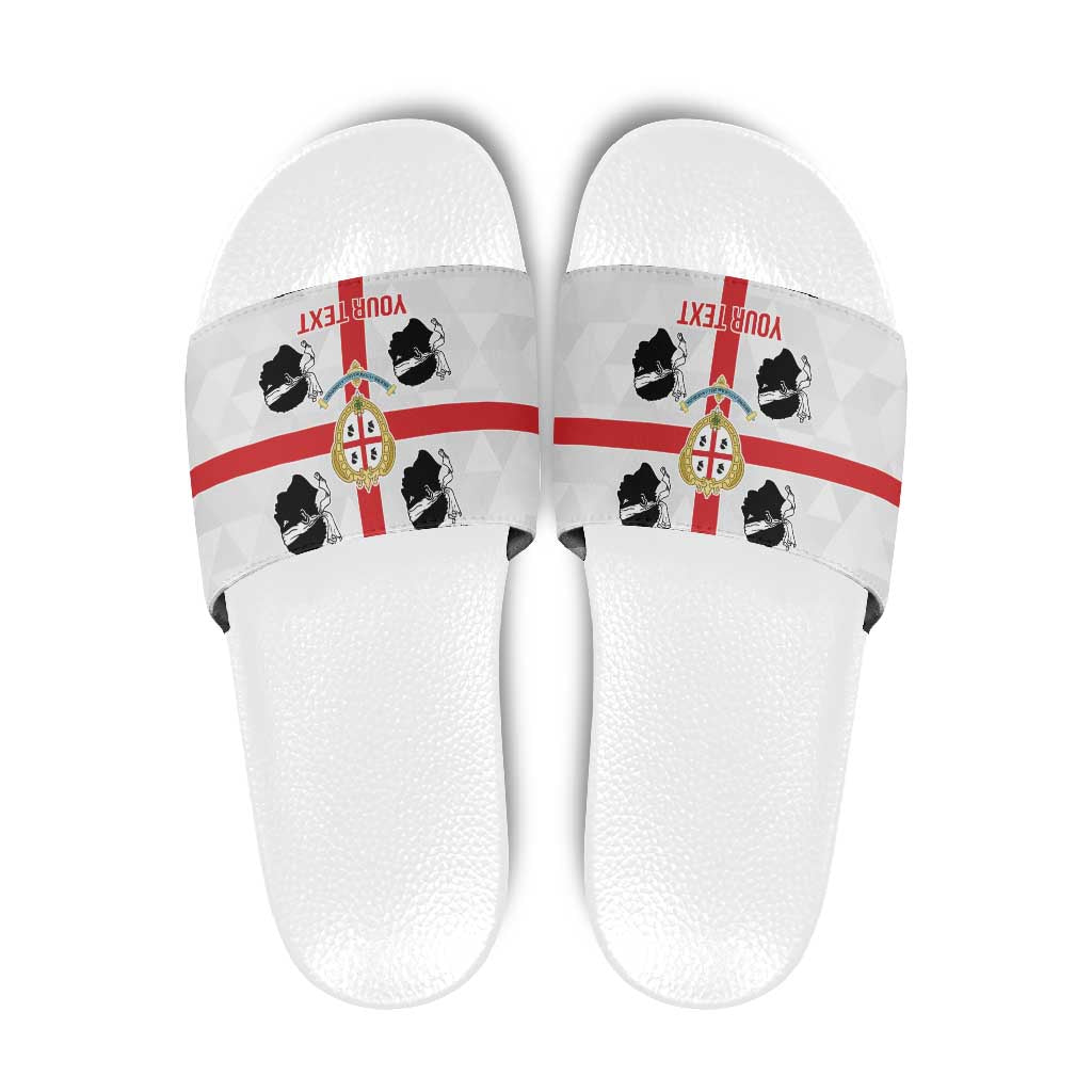 Personalized Italy Sardinia Slide Sandals Inspiration Flags Style LT9