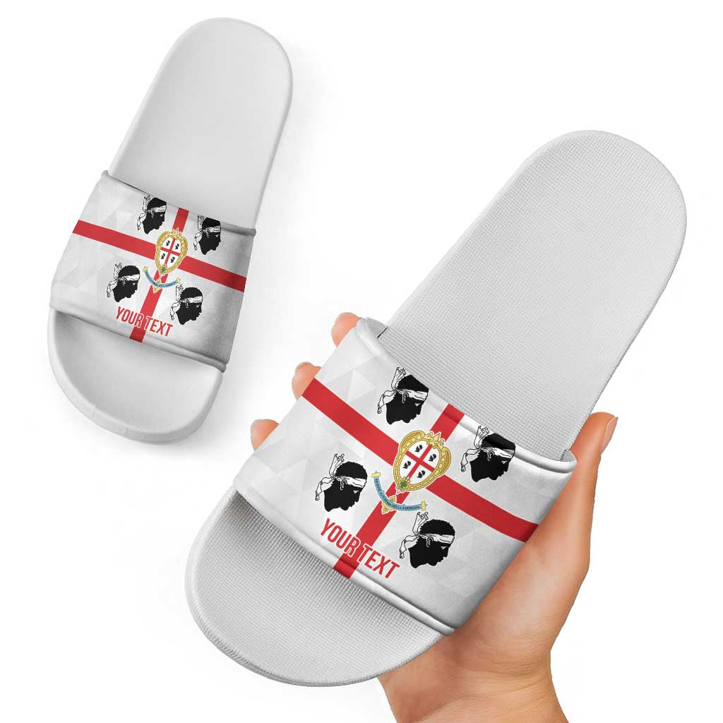 Personalized Italy Sardinia Slide Sandals Inspiration Flags Style LT9