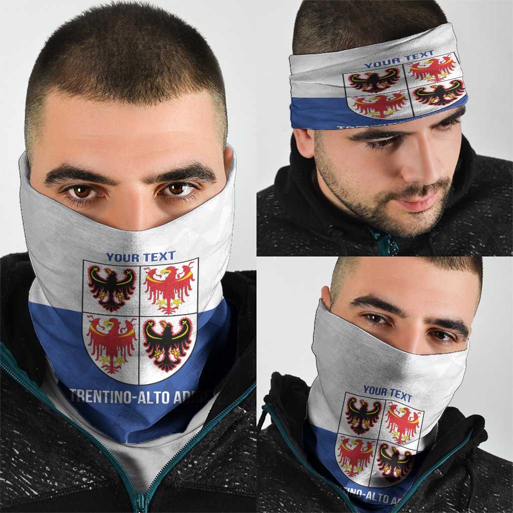 Personalized Italy Trentino-Alto Adige Neck Gaiter Inspiration Flags Style LT9