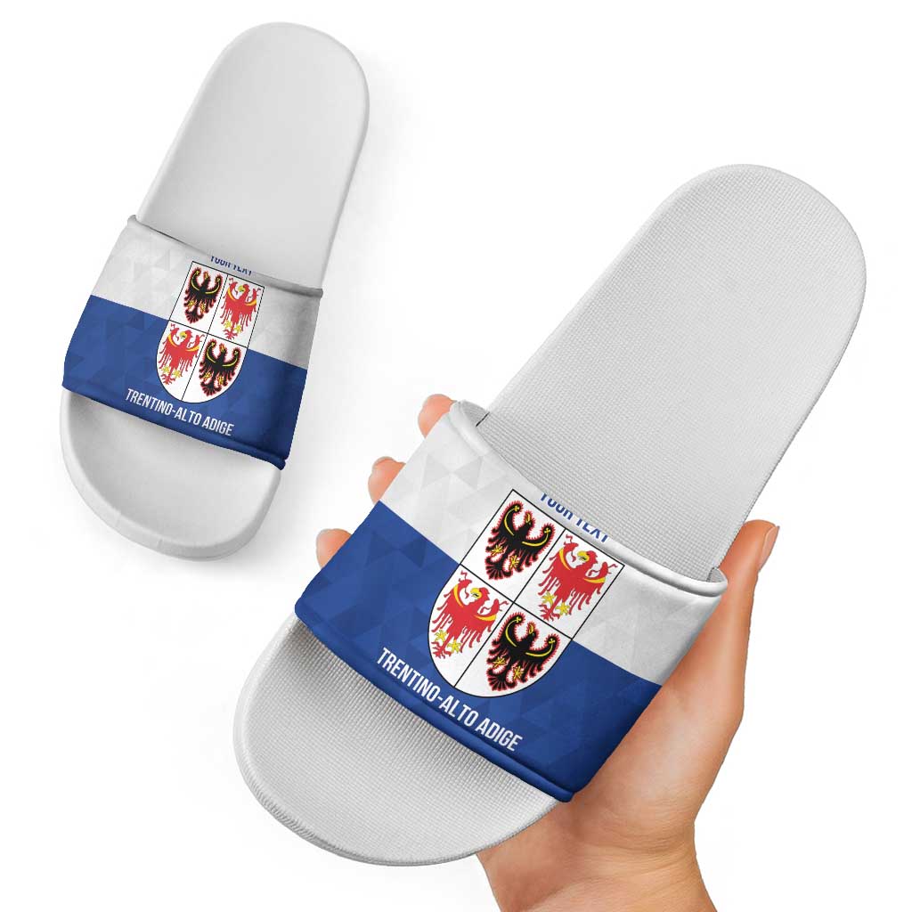 Personalized Italy Trentino-Alto Adige Slide Sandals Inspiration Flags Style LT9