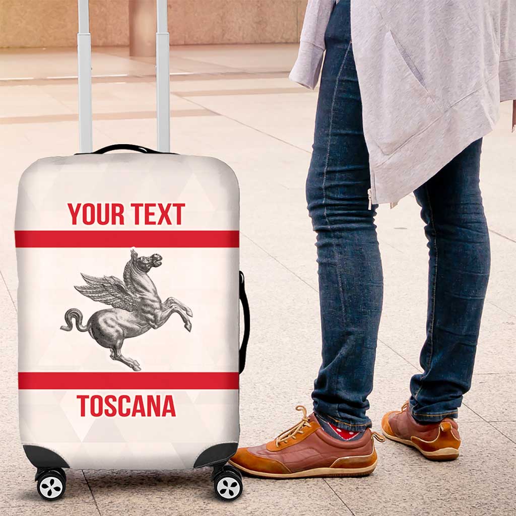 Personalized Italy Tuscany Pegasus Rampant Luggage Cover Inspiration Flags Style LT9