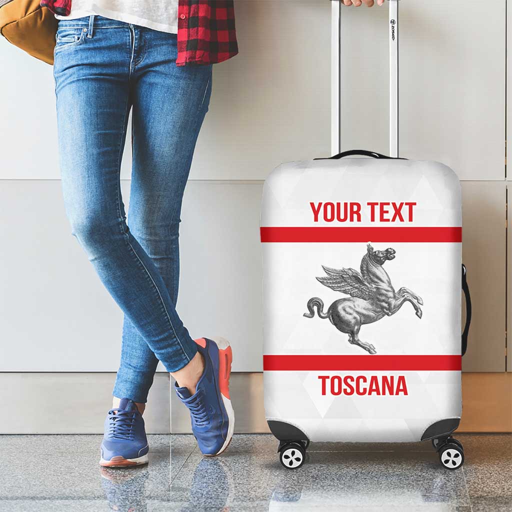 Personalized Italy Tuscany Pegasus Rampant Luggage Cover Inspiration Flags Style LT9