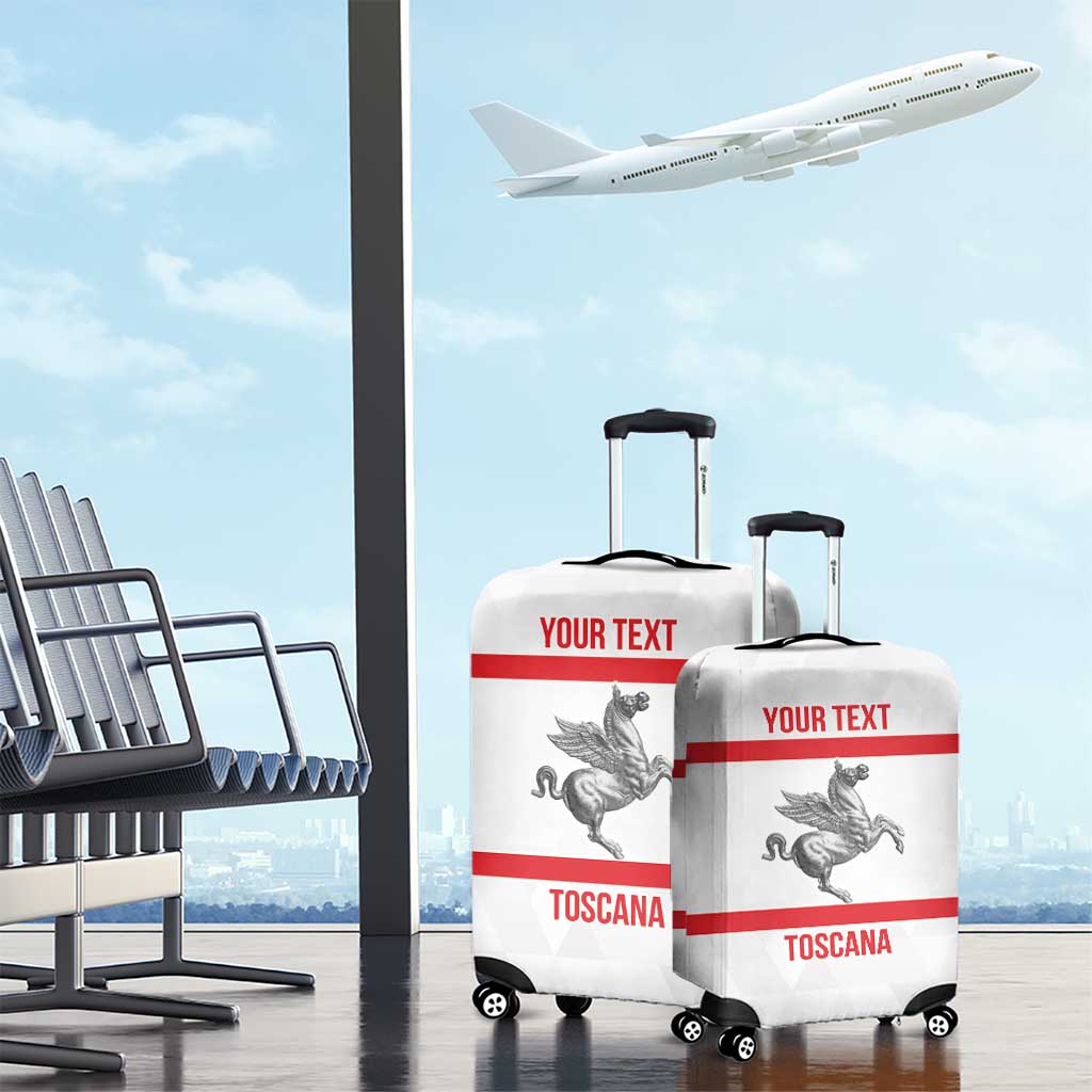 Personalized Italy Tuscany Pegasus Rampant Luggage Cover Inspiration Flags Style LT9
