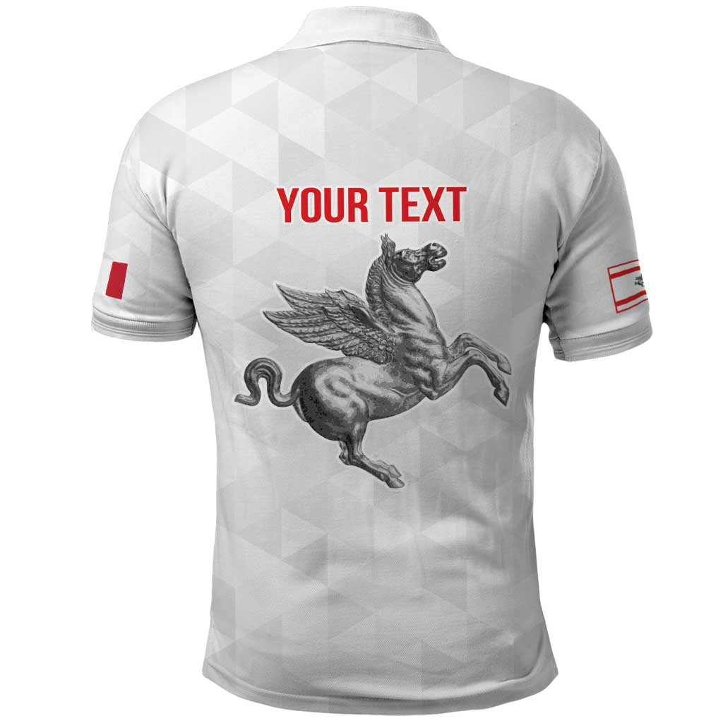Personalized Italy Tuscany Pegasus Rampant Polo Shirt Inspiration Flags Style LT9