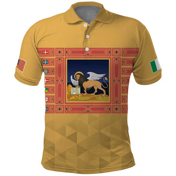 Personalized Italy Veneto Polo Shirt Inspiration Flags Style LT9
