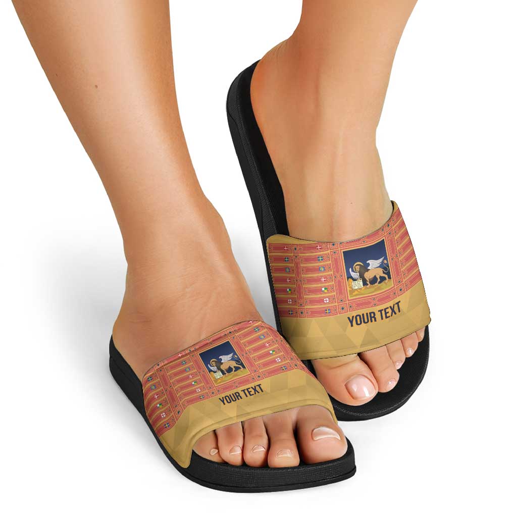 Personalized Italy Veneto Slide Sandals Inspiration Flags Style LT9