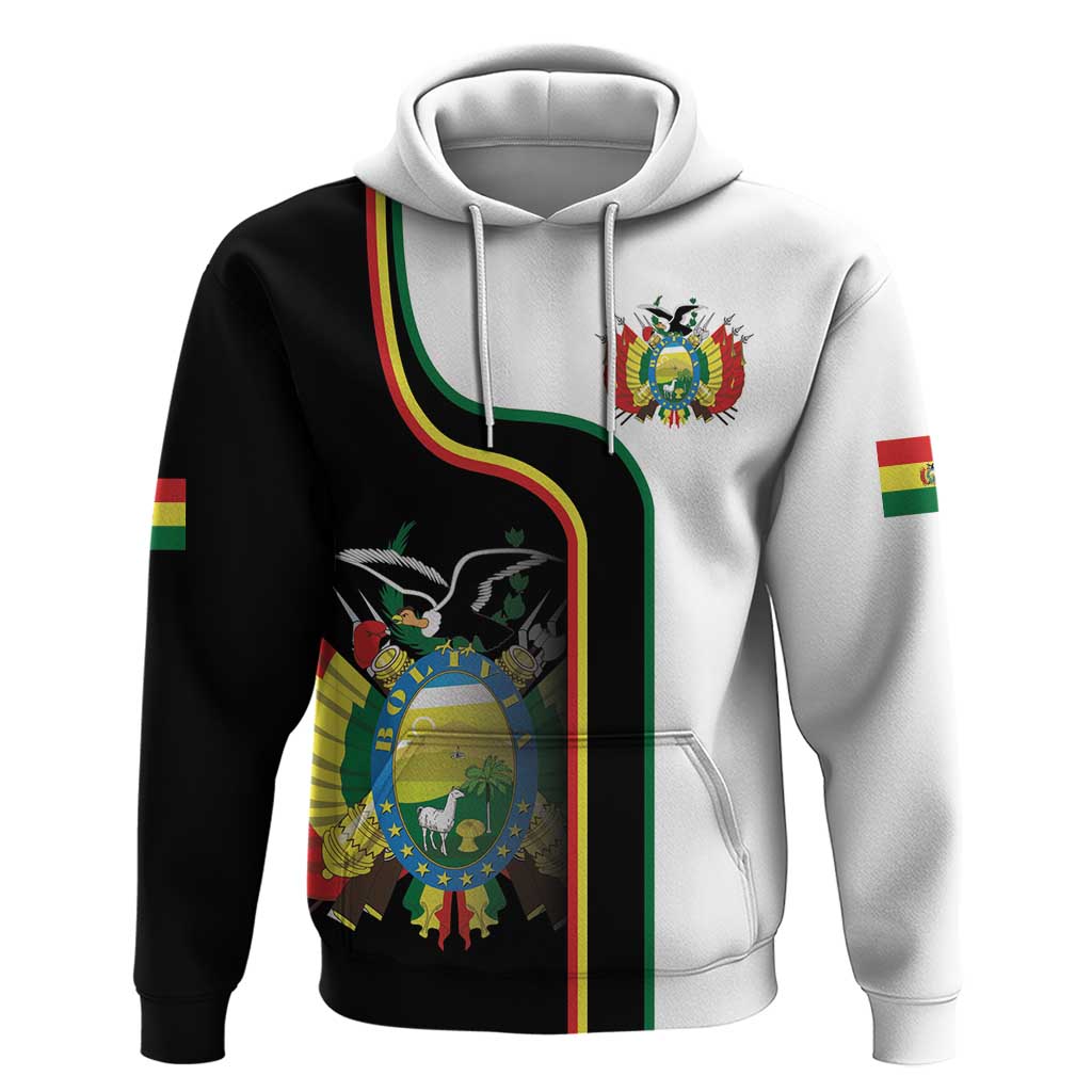 Bolivia Simple Coat of Arm Hoodie LT9