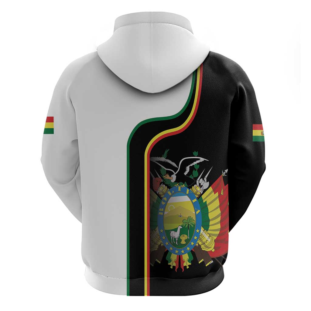 Bolivia Simple Coat of Arm Hoodie LT9