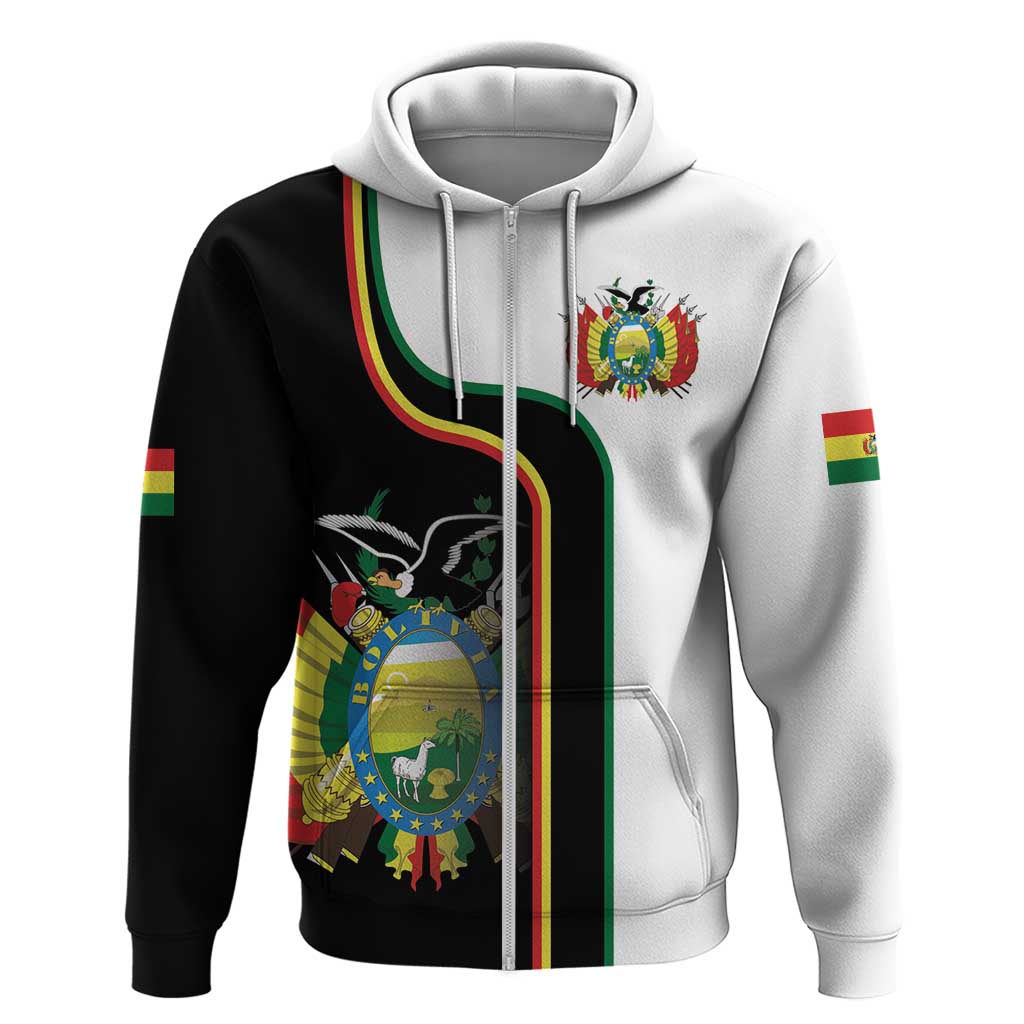 Bolivia Simple Coat of Arm Hoodie LT9