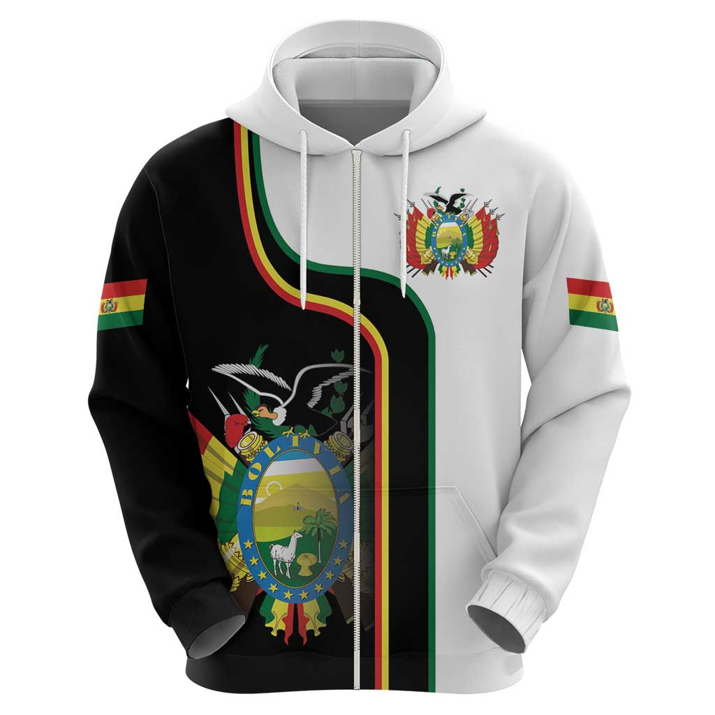 Bolivia Simple Coat of Arm Hoodie LT9