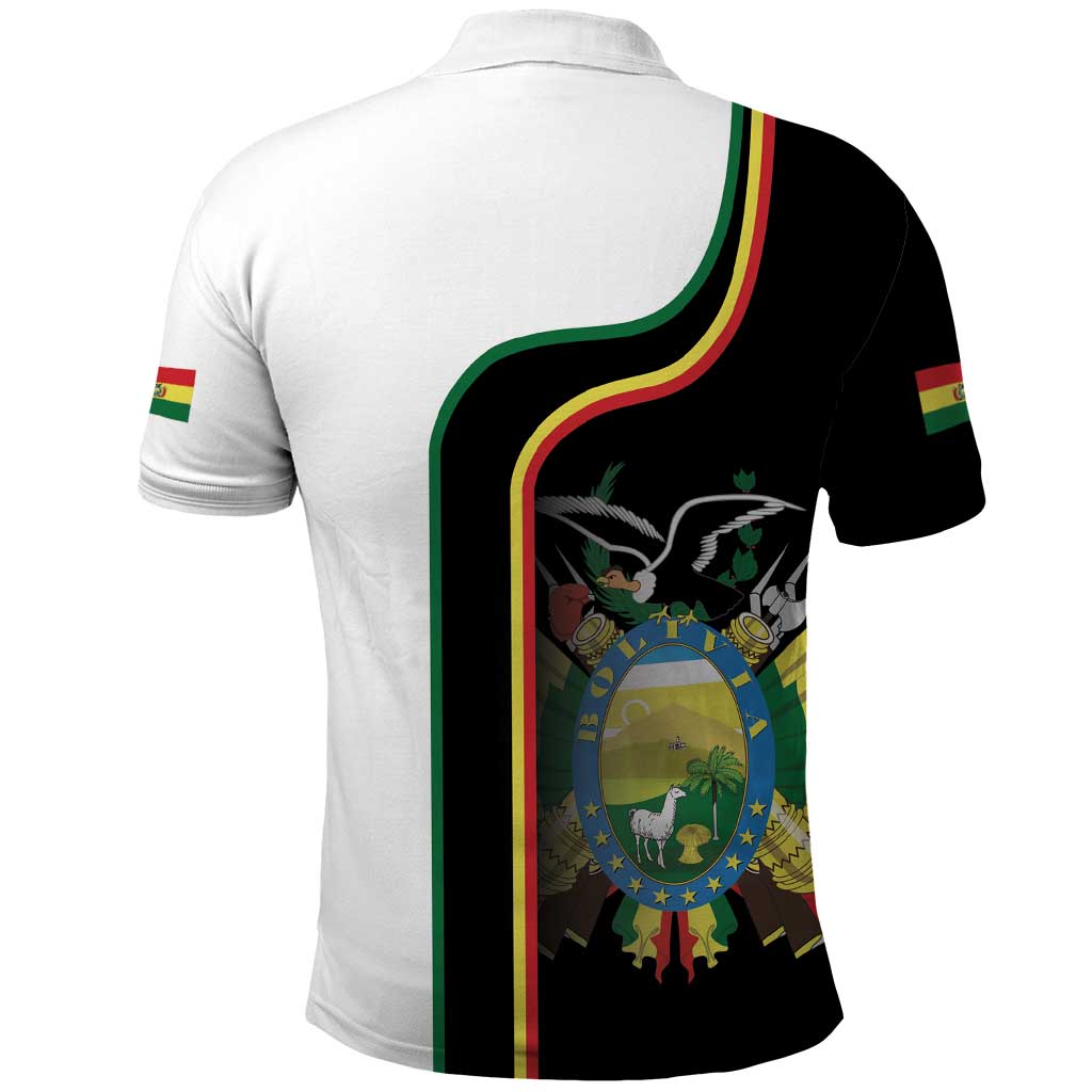 Bolivia Simple Coat of Arm Polo Shirt LT9