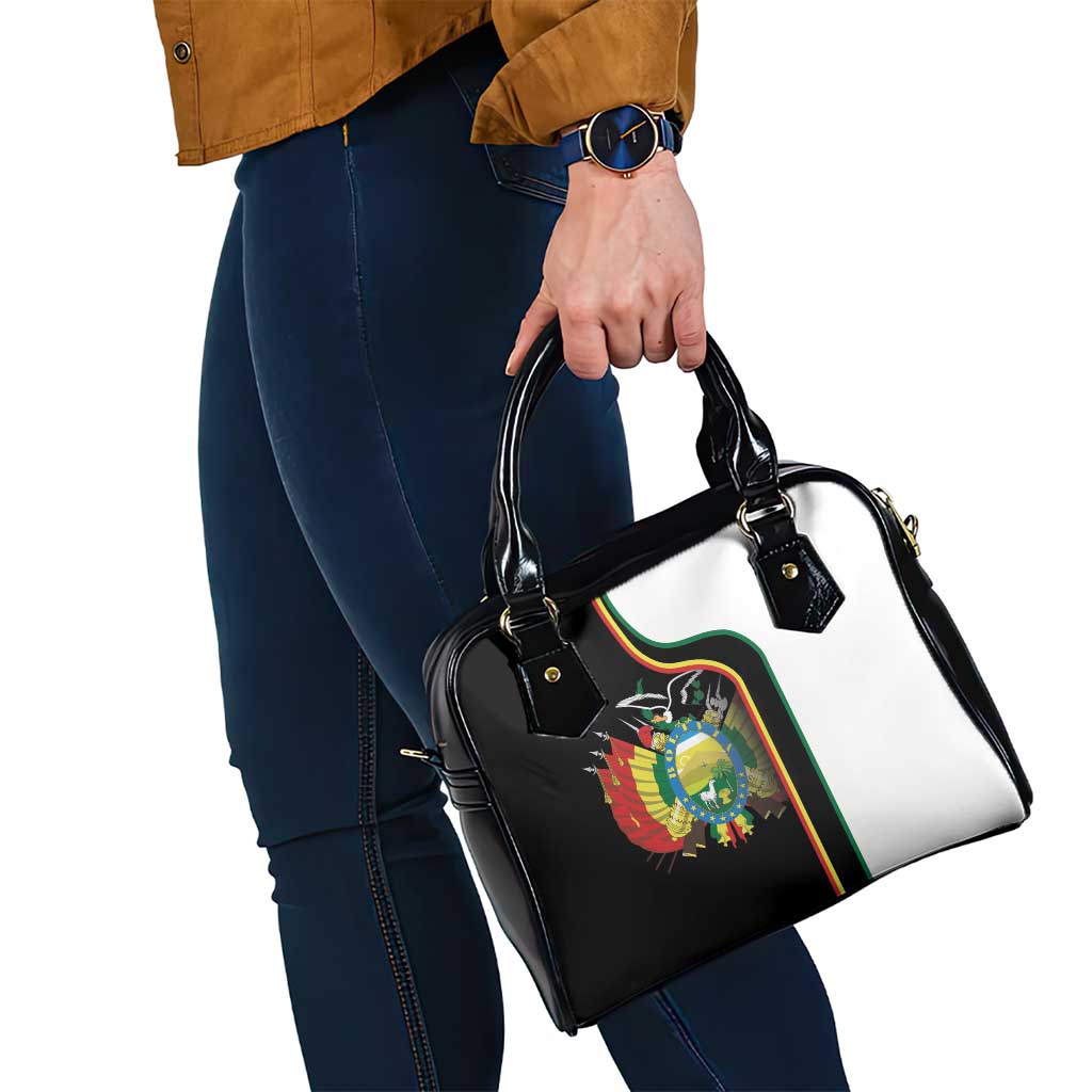 Bolivia Simple Coat of Arm Shoulder Handbag LT9