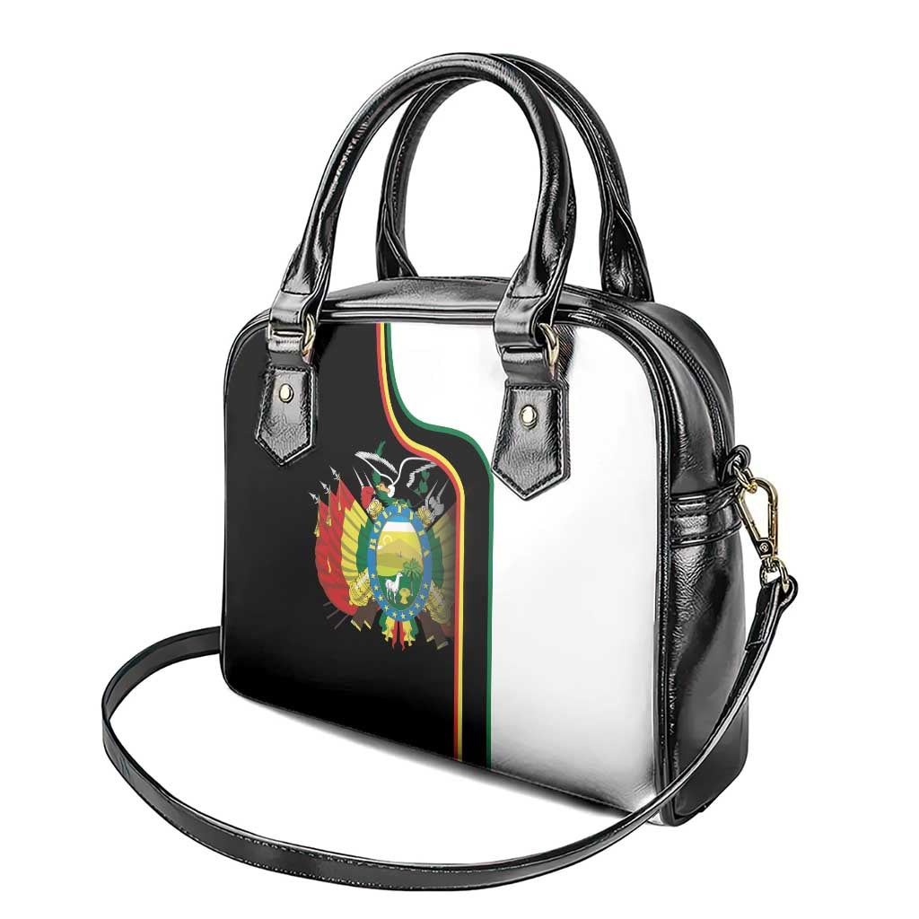 Bolivia Simple Coat of Arm Shoulder Handbag LT9