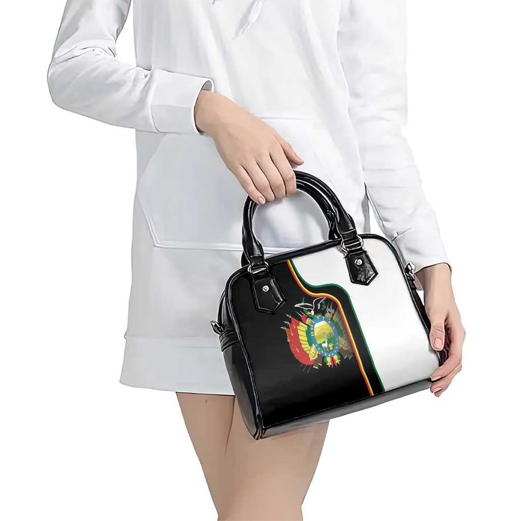 Bolivia Simple Coat of Arm Shoulder Handbag LT9