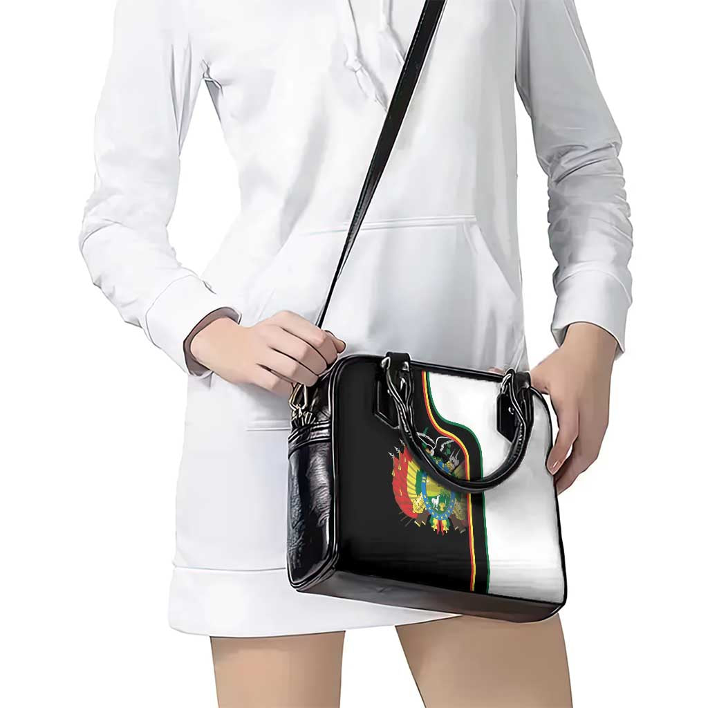 Bolivia Simple Coat of Arm Shoulder Handbag LT9