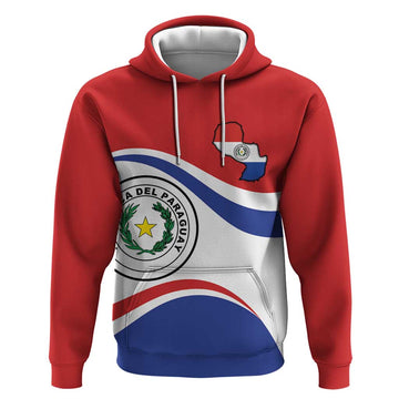 Paraguay Paz y justicia Hoodie Coat of arms of Paraguay LT9