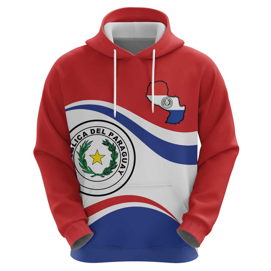 Paraguay Paz y justicia Hoodie Coat of arms of Paraguay LT9