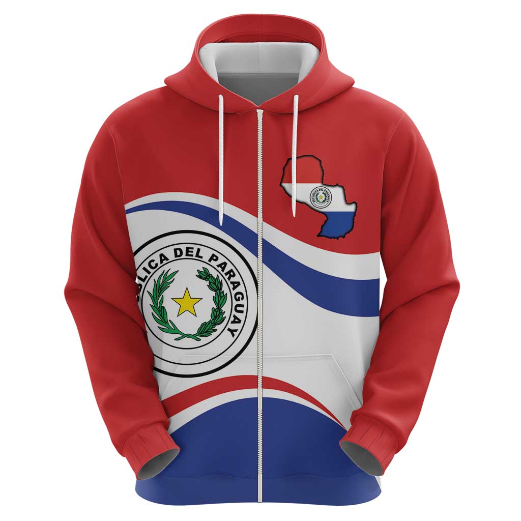 Paraguay Paz y justicia Hoodie Coat of arms of Paraguay LT9