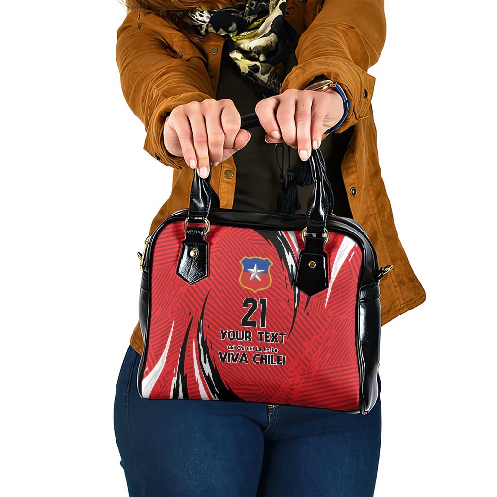 Chile Football Custom Shoulder Handbag Chi Chi Chi Le Le Le Viva Chile LT9