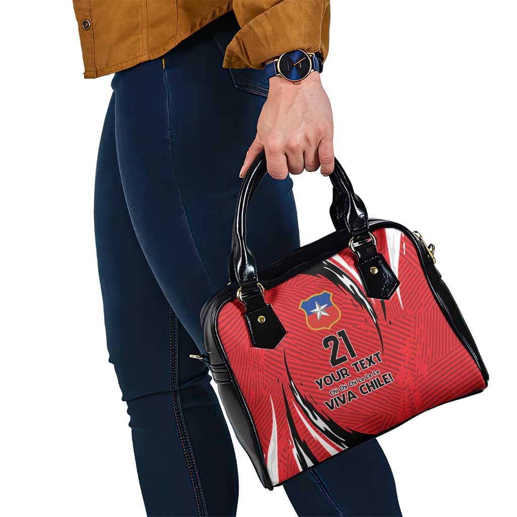Chile Football Custom Shoulder Handbag Chi Chi Chi Le Le Le Viva Chile LT9