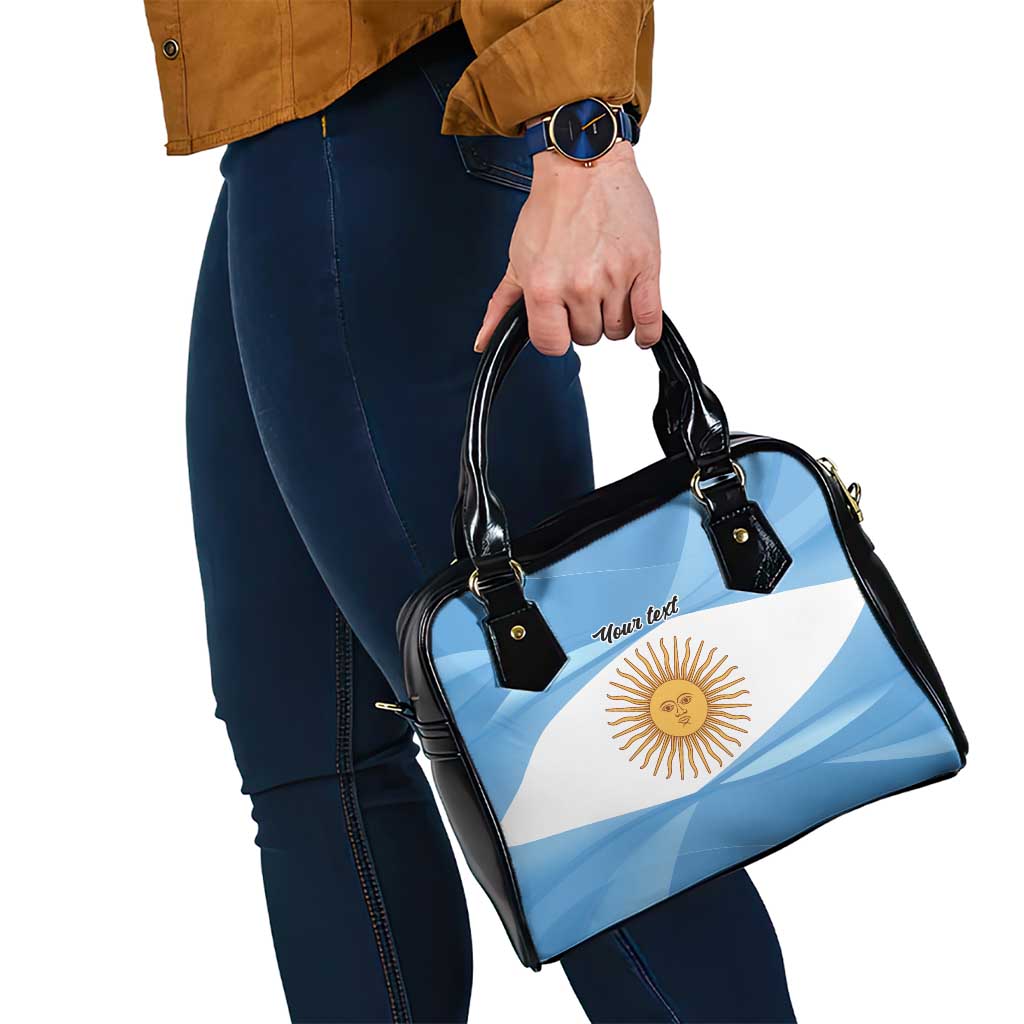 Argentina Flag Day Personalized Shoulder Handbag Simple Sol de Mayo LT9